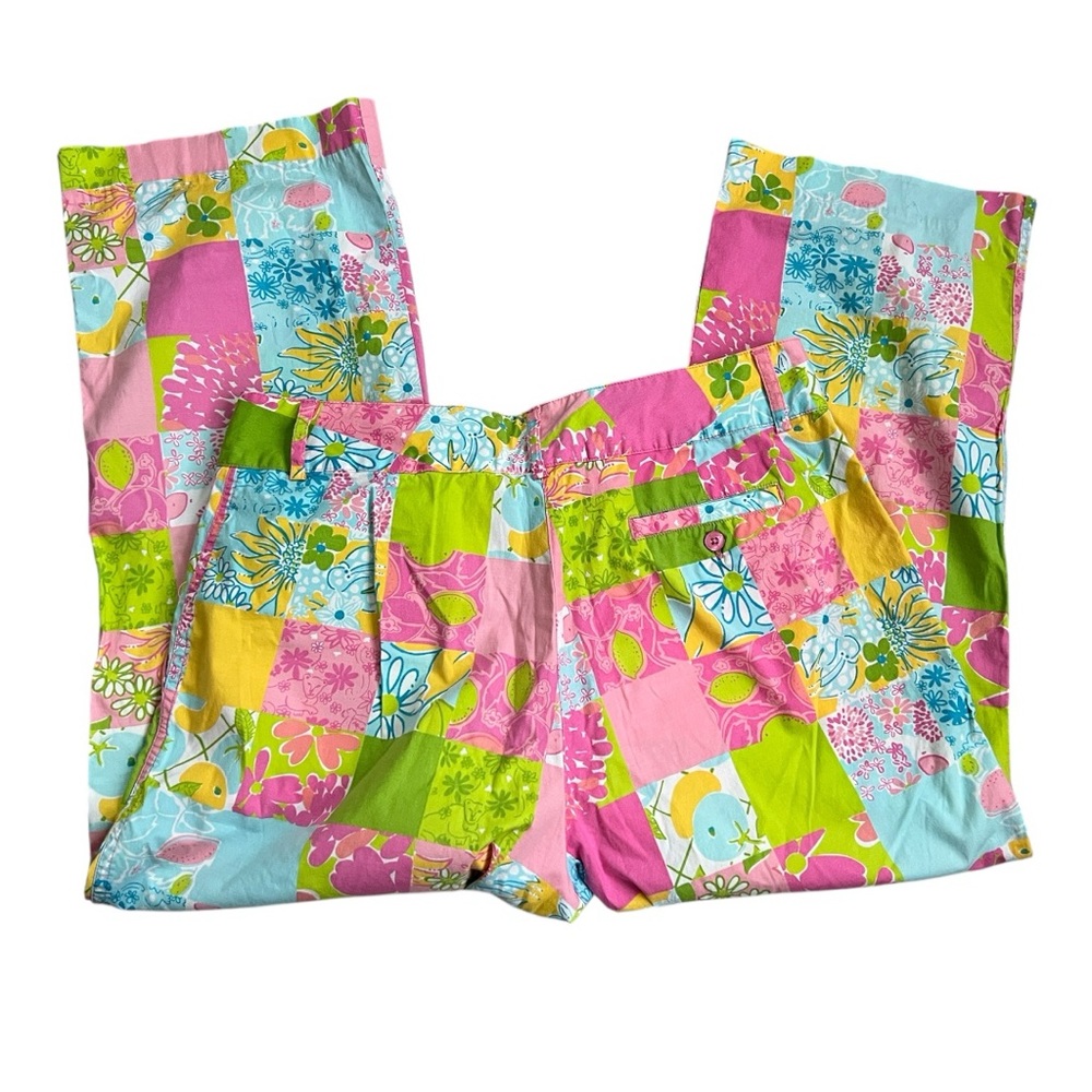 Vintage Lilly Pulitzer Cropped Pants - Picture 5 of 10